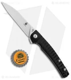 Kizer Vanguard Splinter Flipper Knife Black G-10 (3.2" Stonewash N690) V3457N1 -Knife Shop Kizer Vanguard Splinter Black G 10 SW V3457N1 BHQ 52423 jr bottlecap