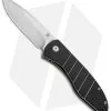 Kizer Vanguard Velox 2 Liner Lock Flipper Knife Black G-10 (3.4" Satin) V4478A1
