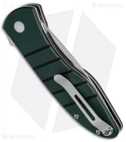 Kizer Vanguard Velox 2 Liner Lock Flipper Knife Green G-10 (3.4" Satin) V4478A2 5 Kizer Vanguard Velox 2 Liner Lock Flipper Knife Green G-10 (3.4" Satin) V4478A2 -Knife Shop Kizer Velox 2 Green G 10 V4478A2 BHQ 50963 jr side
