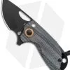 Kizer Yue/Azo Catshark Folding Knife Black Micarta (2" Black) V2561