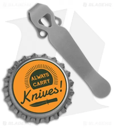 Lynch Northwest Benchmade/Emerson/ZT/Pro-Tech Deep Carry Pocket Clip (Blasted) 2 Lynch Northwest Benchmade/Emerson/ZT/Pro-Tech Deep Carry Pocket Clip (Blasted) - Image 2