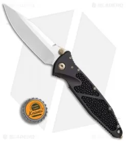 Marfione Custom Socom Elite S/E Knife Black Stingray Inlay + Bronze HW (Mirror) -Knife Shop Marfione Custom Socom Elite SE Stingray Inlay bronzed hw mirror BHQ 75775 er bottlecap