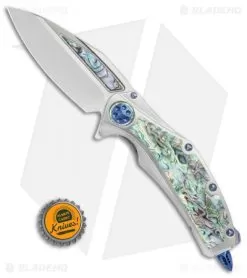 Marfione Custom Super Matrix-R Knife Titanium/Abalone (3.75" Mirror) 7 Marfione Custom Super Matrix-R Knife Titanium/Abalone (3.75" Mirror) -Knife Shop Marfione Custom Super Matrix R ti abalone mirror BHQ 27860 er size