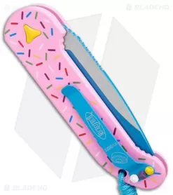 Microtech Exclusive Dessert Warrior LUDT Automatic Knife (3.4" Blue) 6 Microtech Exclusive Dessert Warrior LUDT Automatic Knife (3.4" Blue) -Knife Shop Microtech Exclusive LUDT Dessert Warrior Blue BHQ 176596 jr side