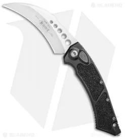 Microtech Hawk Automatic Knife (4" Stonewash) 166-10