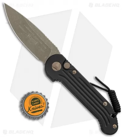 Microtech LUDT Automatic Knife Black (3.4" Bronze Apocalyptic) 135-13AP 4 Microtech LUDT Automatic Knife Black (3.4" Bronze Apocalyptic) 135-13AP - Image 4