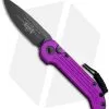 Microtech LUDT Automatic Knife Violet (3.4" Black) 135-1VI