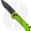 Microtech LUDT Zombie Edition Automatic Knife (3.4" Black Serr) 135-2Z