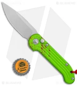 Microtech LUDT Zombie Edition Automatic Knife (3.4" Stonewash) 135-10Z -Knife Shop Microtech LUDT Zombie Edition Auto SW 135 10Z BHQ 113540 jr bottlecap