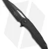 Microtech Sigil MK6 Frame Lock Knife Black (3.75" Black DLC)