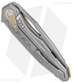 Microtech Sigil MK6 Frame Lock Knife Brass (3.75" Apocalyptic Serr) 6 Microtech Sigil MK6 Frame Lock Knife Brass (3.75" Apocalyptic Serr) -Knife Shop Microtech Sigil MK6 FL Brass Apocalyptic Serr 196 11 APBR BHQ 77449 jr side