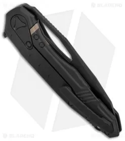 Microtech Signature Series Sigil MK6 Knife Tactical Al (3.8" Black DLC) -Knife Shop Microtech Sigil MK6 Tactical Al black DLC BHQ 74285 jr side
