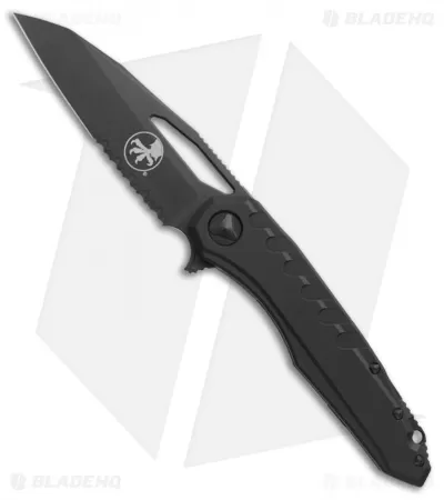 Microtech Signature Series Sigil MK6 Knife Tactical Al (3.8" Black Serr) 1 Microtech Signature Series Sigil MK6 Knife Tactical Al (3.8" Black Serr)