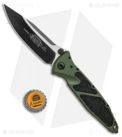 Microtech Socom Elite Manual Knife OD Green (4" Black) 160-1OD -Knife Shop Microtech Socom Elite Manual OD Green Black 160 1OD BHQ 11801 jr bottlecap