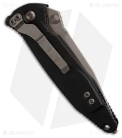 Microtech Socom Elite S/E Manual Knife Black (4" Bronze) 160-13 -Knife Shop Microtech Socom Elite SE Manual Knife Black 4in Bronze BHQ 181701 td side