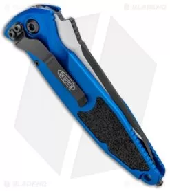 Microtech Socom Elite T/E Automatic Knife Blue (4" Two Tone) 161A-1BL 6 Microtech Socom Elite T/E Automatic Knife Blue (4" Two Tone) 161A-1BL -Knife Shop Microtech Socom Elite TE Auto Blue TT Serr 161A 1BL BHQ 99304 jr side