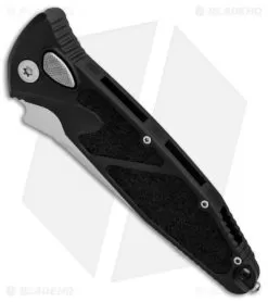 Microtech Socom Elite T/E Automatic Knife Black (4" Stonewash) 161A-10 6 Microtech Socom Elite T/E Automatic Knife Black (4" Stonewash) 161A-10 -Knife Shop Microtech Socom Elite TE Black SW BHQ 90215 er spine