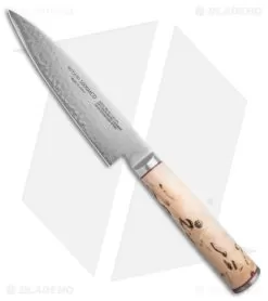 Miyabi Birchwood SG2 6" Utility Kitchen Knife (Damascus)
