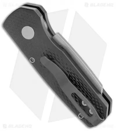 Pro-Tech Runt 5 Reverse Tanto Automatic Knife Textured Black (1.9" Stonewash) 3 Pro-Tech Runt 5 Reverse Tanto Automatic Knife Textured Black (1.9" Stonewash) - Image 3