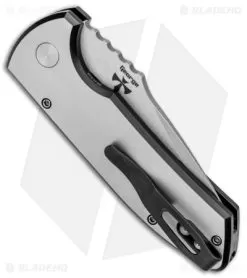 Pro-Tech SBR Steel Custom Automatic Knife 2-Tone (2.6" Stonewash) 6 Pro-Tech SBR Steel Custom Automatic Knife 2-Tone (2.6" Stonewash) -Knife Shop Protech SBR Steel Custom Auto TT SW LG454 BHQ 99242 jr side