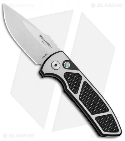 Pro-Tech SBR Steel Custom Automatic Knife 2-Tone (2.6" Stonewash) 1 Pro-Tech SBR Steel Custom Automatic Knife 2-Tone (2.6" Stonewash)