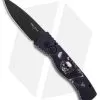 Pro-Tech Custom TR-2 Skull Surprise Knife PK Print Ano #1 (3" Black)
