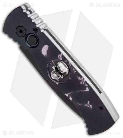 Pro-Tech Custom TR-2 Skull Surprise Knife PK Print Ano #1 (3" Black) 2 Pro-Tech Custom TR-2 Skull Surprise Knife PK Print Ano #1 (3" Black) - Image 2