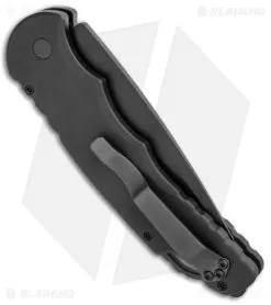 Pro-Tech TR-4 Operator Series Tactical Response 4 Automatic Knife (4" Black) -Knife Shop Protech TR 4 Operator Series Tactical Response 4 Auto Tritium BHQ 113944 jr side