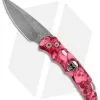 Pro-Tech TR-5 Skull Tactical Response Auto Knife Red Skulls (3.25" Acid SW)