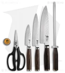 Shun Premier 6 Piece Basic Block Set Kitchen Knives -Knife Shop Shun Premier 6 Piece Basic block Set Kitchen Knives BHQ 19128 jr bottlecap