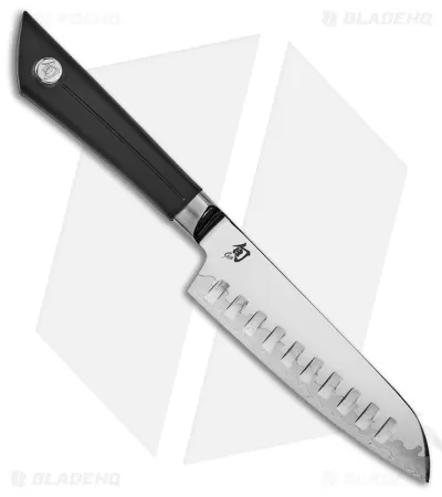 Shun Sora 5.5" Santoku Kitchen Knife Black Polymer 1 Shun Sora 5.5" Santoku Kitchen Knife Black Polymer