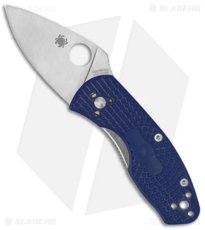 Spyderco Ambitious Lightweight Knife Blue FRN (2.25" Satin S35VN) C148PBL 1 Spyderco Ambitious Lightweight Knife Blue FRN (2.25" Satin S35VN) C148PBL