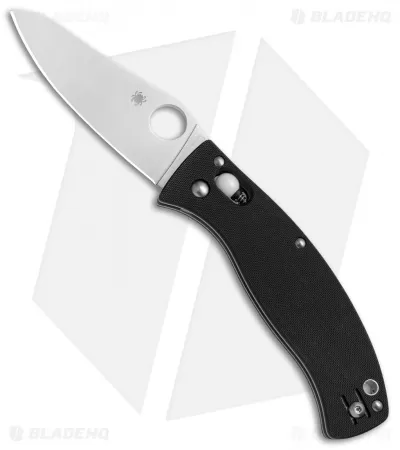 Spyderco D'Allara 3 Ball Bearing Lock Knife Black G-10 (3.4" Satin) C82GP3 1 Spyderco D'Allara 3 Ball Bearing Lock Knife Black G-10 (3.4" Satin) C82GP3
