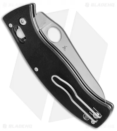 Spyderco D'Allara 3 Ball Bearing Lock Knife Black G-10 (3.4" Satin) C82GP3 3 Spyderco D'Allara 3 Ball Bearing Lock Knife Black G-10 (3.4" Satin) C82GP3 - Image 3