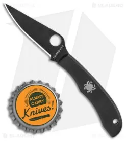 Spyderco HoneyBee Black Slip Joint Knife Stainless Steel (1.6" Black) C137BKP 7 Spyderco HoneyBee Black Slip Joint Knife Stainless Steel (1.6" Black) C137BKP -Knife Shop Spyderco HoneyBee Black Slip Joint Knife Stainless Steel 1.6 Black C137BKP BHQ 116289 LS Bottlecap