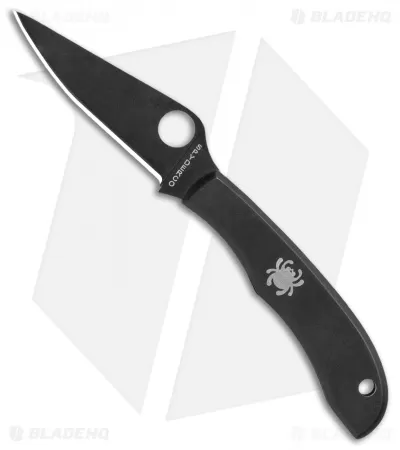 Spyderco HoneyBee Black Slip Joint Knife Stainless Steel (1.6" Black) C137BKP 1 Spyderco HoneyBee Black Slip Joint Knife Stainless Steel (1.6" Black) C137BKP