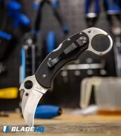 Spyderco Karahawk Folding Knife W/ Emerson Opener (2.36" Satin) C170GP -Knife Shop Spyderco Karahawk Folding Knife w Emerson Opener Satin C170GP BHQ 15297 kp shop web