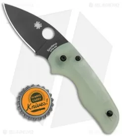 Spyderco M4 Lil' Native Compression Lock Knife Natural G-10 (2.4" Black) -Knife Shop Spyderco Lil Native M4 Exclusive Compression Lock Natural G 10 Black C230GM4PBK BHQ 99213 jr bottlecap