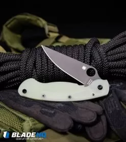 Spyderco M4 Military Knife Natural G-10 (4" Black) C36GM4PBK Exclusive -Knife Shop Spyderco M4 Military Knife Natural G 10 Black C36GM4PBK Exclusive BHQ 86311 kp tac vest rope web
