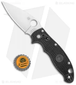 Spyderco Manix 2 Knife Black 86mm (3.37" Satin CTS-BD1N) C101PBK2 7 Spyderco Manix 2 Knife Black 86mm (3.37" Satin CTS-BD1N) C101PBK2 -Knife Shop Spyderco Manix 2 Black Satin BD1 C101PBK2 BHQ 14688 jr bottlecap