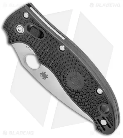 Spyderco Manix 2 Knife Black 86mm (3.37" Satin CTS-BD1N) C101PBK2 2 Spyderco Manix 2 Knife Black 86mm (3.37" Satin CTS-BD1N) C101PBK2 - Image 2