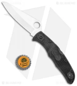 Spyderco Pacific Salt 2 Lockback Knife Black FRN (3.4" Satin) C91PBK2 7 Spyderco Pacific Salt 2 Lockback Knife Black FRN (3.4" Satin) C91PBK2 -Knife Shop Spyderco Pacific Salt 2 LB Black FRN Satin C91PBK2 BHQ 106202 jr bottlecap