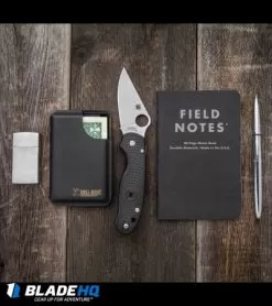 Spyderco Para 3 Lightweight Compression Lock Folding Knife Black FRN (3" Satin) -Knife Shop Spyderco Para 3 Lightweight Compression Lock Black FRN Satin C223PBK BHQ 93614 jr lifestyle website