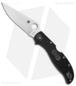 Spyderco Stretch 2 XL Lockback Knife Black FRN (4" Satin) C258PBK