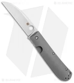 Spyderco SwayBack Frame Lock Knife (3.53" Stonewash XHP) C249TIP
