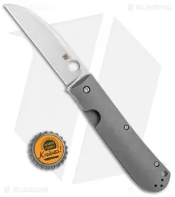 Spyderco SwayBack Frame Lock Knife (3.53" Stonewash XHP) C249TIP -Knife Shop Spyderco SwayBack FL SW C249TIP BHQ 112404 jr bottlecap