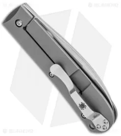 Spyderco SwayBack Frame Lock Knife (3.53" Stonewash XHP) C249TIP -Knife Shop Spyderco SwayBack FL SW C249TIP BHQ 112404 jr side