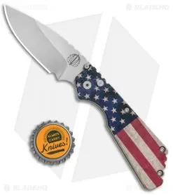 Strider + Pro-Tech PT Automatic Knife Custom PK Ano Vintage USA Flag (2.75" SW ) -Knife Shop Strider Protech PT Auto Custom PK Anodized Vintage USA Flag 23USA 3 BHQ 84940 jr bottlecap