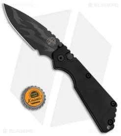 Strider + Pro-Tech SnG Automatic Knife Black Aluminum (3.5" Shark Skin) 7 Strider + Pro-Tech SnG Automatic Knife Black Aluminum (3.5" Shark Skin) -Knife Shop Strider Protech SnG Auto Knurled Aluminum Shark Skin 2407 SS BHQ 84938 jr bottlecap