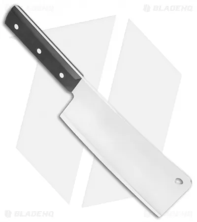 Wusthof Cleaver Kitchen Knife Black (8" Satin) 2 Wusthof Cleaver Kitchen Knife Black (8" Satin) - Image 2